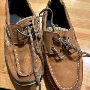 Sperry Men's Brown and Tan Boat Shoes